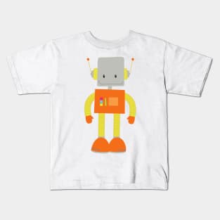 Cute Robot, Funny Robot, Silly Robot, Robotics Kids T-Shirt